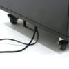 electronic cable routing feature on deluxe valet podiums