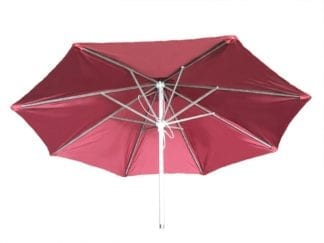 Aluminum Valet Umbrella - Maroon