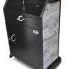 Deluxe Security Desk with Bottom Trim - Back
