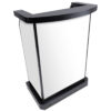 Custom Deluxe in White Acrylic Panels with Curve Counter