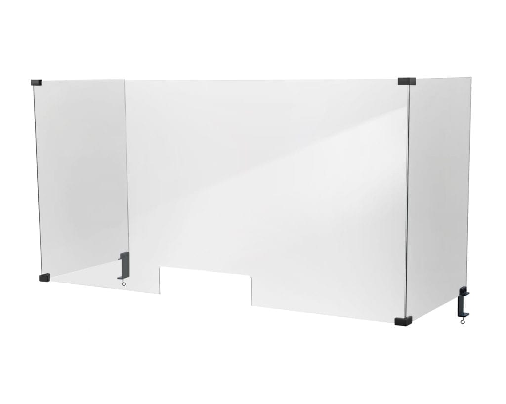 Sneeze Guard for Professional Desks The Security Station