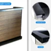 Custom Portable Professional Security Desk - Counter Trims