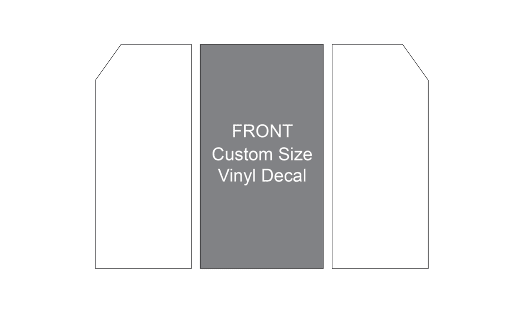 Standard Podium Vinyl Decal
