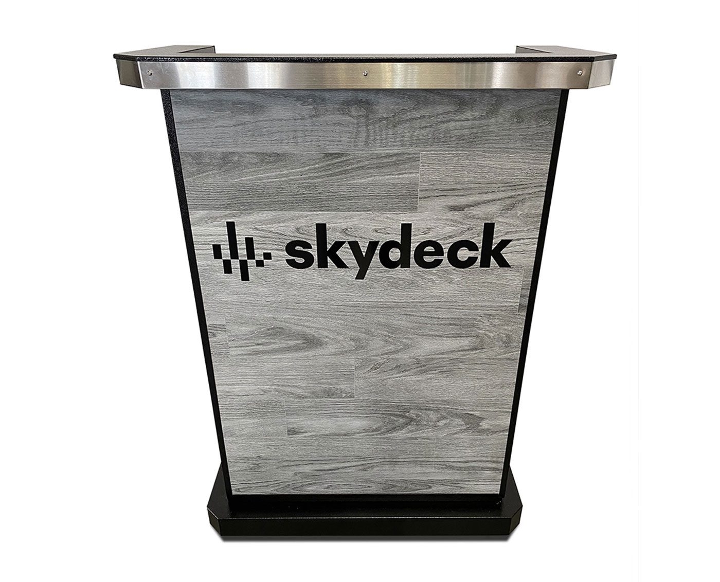 Skydeck's Custom Deluxe with Pepper Planked Alona Laminate