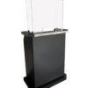 Heavy Duty Deluxe Podium with Sneeze Guard