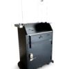 Heavy Duty Deluxe Podium with Sneeze Guard