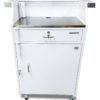 White Deluxe Podium Back