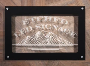 Etched
