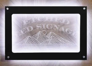 Etched